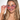 Lunettes Cœur avec Pierres Roses