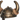Casque de Viking Bronze – Accessoire de Costume