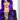 Perruque Sassy mauve