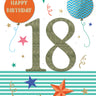 Distribution Incognito - Carte de fête - Happy birthday 18 - Party Shop