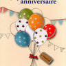Distribution Incognito - Carte de fête - Joyeux anniversaire - Ballons - Party Shop