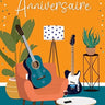 Distribution Incognito - Carte de fête - Joyeux anniversaire (guitares) - Party Shop