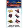Unique - Feuilles de tatouage temporaire de Spider-Man, Marvel (4) - Party Shop