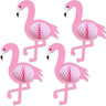 Beistle Co. - Flamants roses en papier (4) - Party Shop