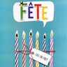 Distribution Incognito - Carte de Fête - Bonne Fête Chandelles - Party Shop