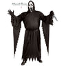 Ghost Face adult plus size costume with hooded robe belt and mask