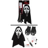 Ghost Face slayer kit with mask gloves chrome knife and voice changer