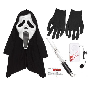 Contents of Ghost Face slayer kit official accessories