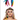 Girls rainbow hippie era kit with feather earrings flower spex and headband