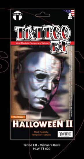 Tatouage Temporaire Fx - Michael Myers Party Shop