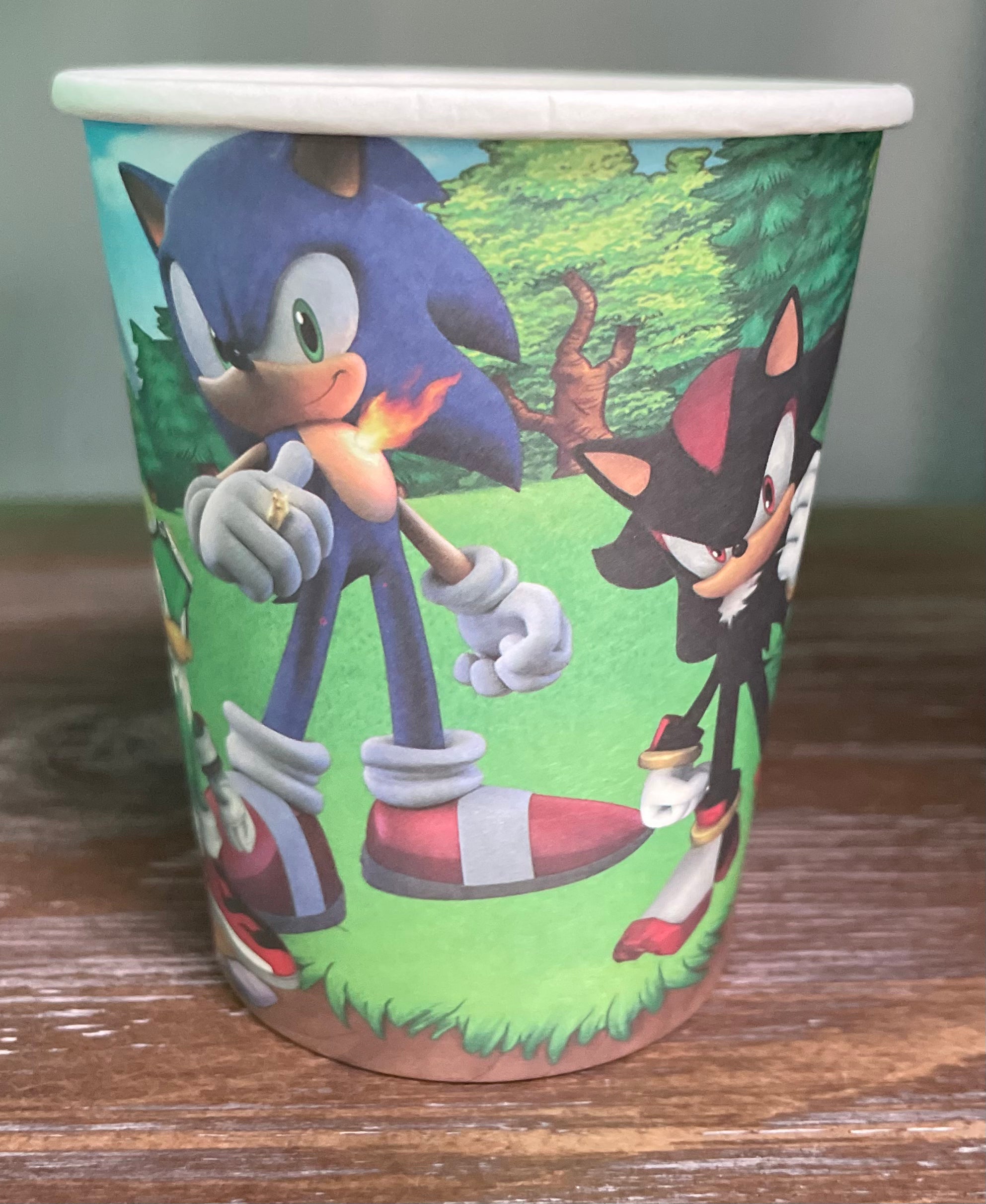 Verres En Carton (10) - Sonic - Party Shop