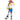 Jessie child Toy Story costume with sheriff badge