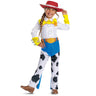 Jessie child Toy Story costume with sheriff badge