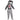 Scary adult jester costume with creepy mask, ruffle collar, and attached hat – perfect for Halloween or haunted circus theme - FunWorld - Party Shop