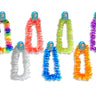 Link Product - Collier (1) hawaïen Luau néon – 39,5 po (7 couleurs assorties) - Party Shop