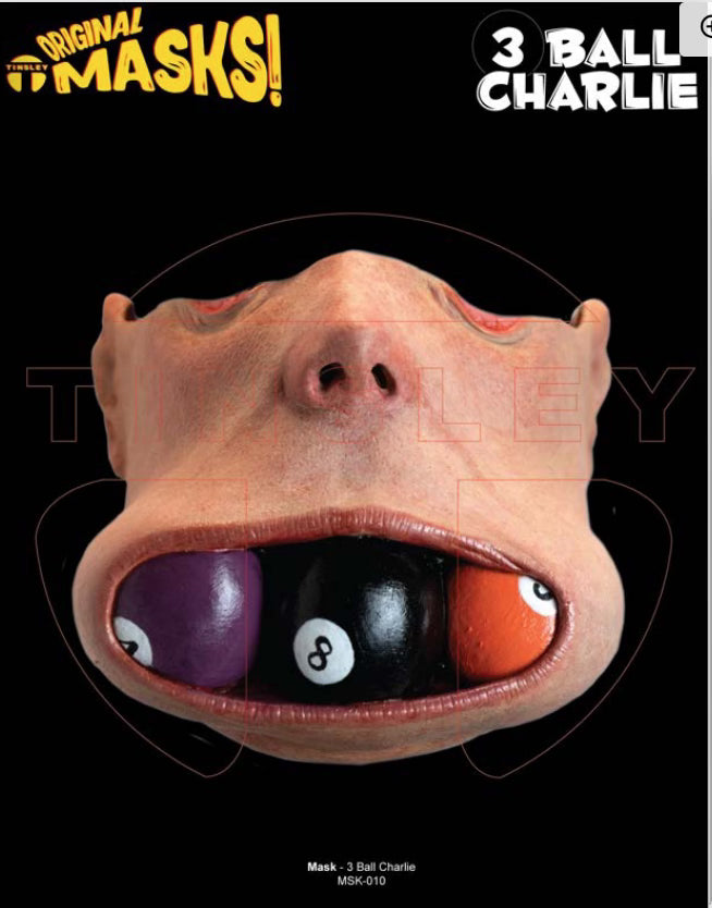 Masque En Latex Tinsley - Balles De BillardParty Shop
