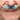 Moustache Blanc/Gris — 9cm x 2cm