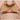 Moustache Blond/Blanc — 9.5cm x 5cm