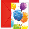 Procos - Invitations (6) Ballons - Party Shop