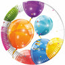 Procos - Assiettes 7po (8) - Ballons - Party Shop