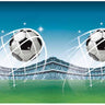 Procos - Nappe en plastique 47X70" - Soccer - Party Shop
