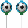 Procos - Pailles en carton (4) - Soccer - Party Shop