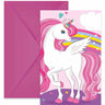 Procos - Invitations (6) - Licorne - Party Shop