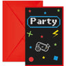 Procos - Invitations (6) - Gamer Party - Party Shop