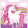 Procos - Sacs à surprise en plastique (6) - Licorne - Party Shop