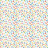 Unique - Papier d'emballage à pois multicolore, 30 x 60 pouces - Party Shop