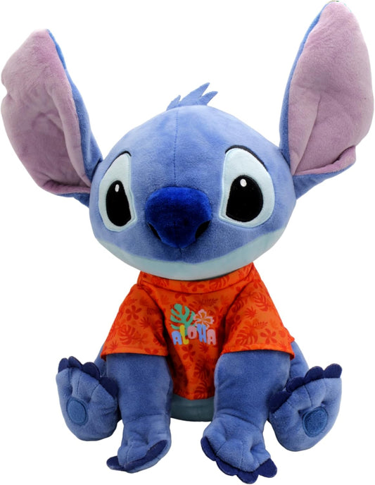 IMPORTS DRAGON - Peluche Stitch en chemise Aloha – Lilo & Stitch – 28 cm - Party Shop
