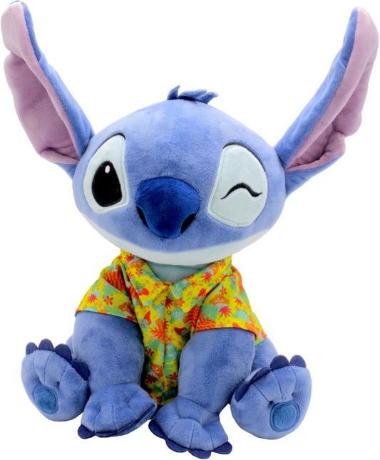 IMPORTS DRAGON - Peluche Stitch en chemise hawaïenne – Lilo & Stitch – 28 cm - Party Shop