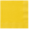 Unique - Serviettes de Table (40) - Jaune - Party Shop