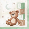 Creative Converting - Serviettes de table (16) - Ourson en peluche - Party Shop