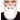 Set Moustache et Barbe Blanc Cassé — 24cm x 24cm