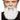 Set Moustache et Barbe Blanc/Gris — 24cm x 24cm