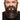 Set Moustache et Barbe Brun/Rouge — 24cm x 24cm