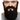 Set Moustache et Barbe Noir — 24cm x 24cm