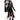 Skele-Stone Ghost Face child costume with hooded dress belted skirt rhinestone sleevelets and glossy mask
