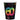 Santex - Verres 9Oz - Multicouleurs 60 ans (6) - Party Shop
