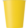 Unique - Verres en Carton 9oz (20CT) – Jaune - Party Shop