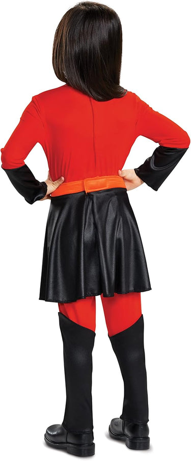 Toddler wearing Violet The Incredibles costume