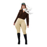 MOM - Adult aviator costume for women – complete pilot outfit with jacket, pants, aviator hat, goggles & scarf. Perfect for Halloween, cosplay & themed parties - Party shop