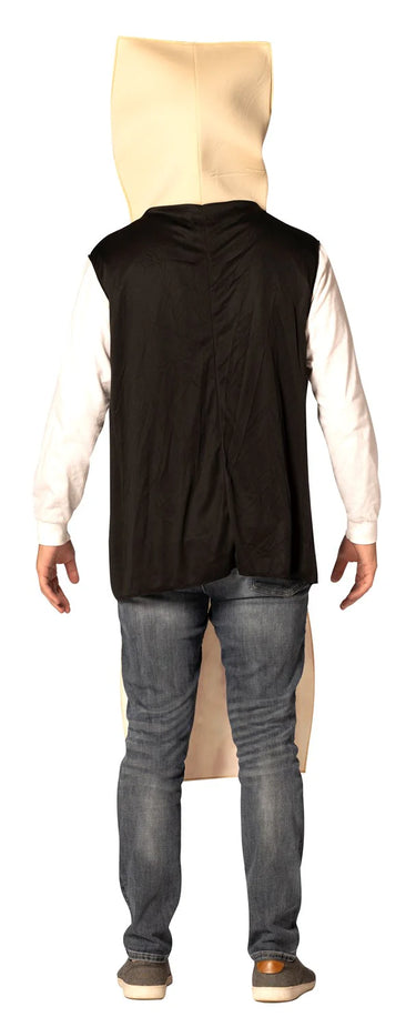 Rasta Imposta - Adult Bacon Strip Costume – Funny Food Halloween Outfit One Size - Party Shop