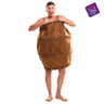 MOM - Adult barrel costume one size M-L – funny and original outfit for Halloween, carnival, festivals or themed party – Party Shop