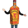 Rasta Imposta - Adult Fireball Bottle Costume – Funny Alcohol Halloween Outfit One Size - Party Shop