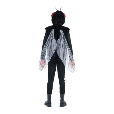 MOM - Adult fly costume with headgear and wings – funny insect outfit for Halloween, carnival, cosplay or themed party – Party Shop
