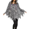 Adult fantasy hooded poncho – one-size instant costume for Halloween or themed parties - Party Shop