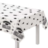 Amscan - Nappe blanche de graduation, 54 x 102 pouces - Party Shop
