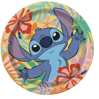 Assiettes 9po (8) - Disney Stitch Party Shop